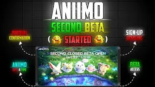 ANIIMO SECOND CLOSED BETA STARTS NOW 🚨 | DON&rsquo;T MISS THIS CHANCE 🎯