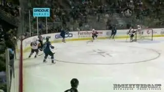 Dwayne Roloson Robs Matt Duchene (HD)