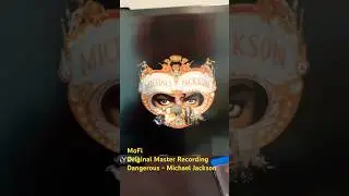 Mobile Fidelity Original Master Recording: Dangerous by Michael Jackson #michaeljackson #vinyl #mofi