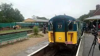 A ride on board 4 Vep Class 423417 from Sharpthorne  tunnel to Kingscote