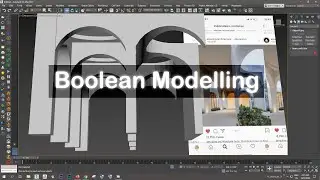 Modeling with boolean BASIC in 3ds Max
