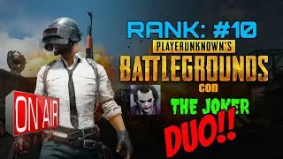 JUGANDO PUBG EN DIRECTO | CON THE JOKER | ASUS DUAL GTX 1070 OC 8GB