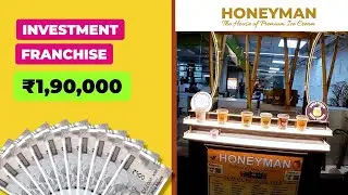 Honeyman Ice Cream Franchise: 30+ Flavors | Cart Model