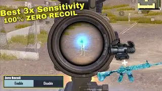 3x✅ Scope Sensitivity Settings Pubg Mobile gyroscope 3x Zero Recoil Sensitivity | Best 3x Settings