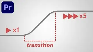 Gradually Change Speed (Speed Ramp) | Premiere Pro