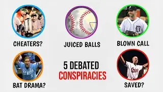 Every MLB Conspiracy Theory Explained in 10 minutes