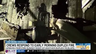 UPDATE: Cause of fire found for early morning fire at vacant duplex