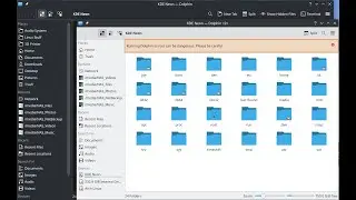 Open as Root in KDE Plasma's Dolphin File Manager on Linux