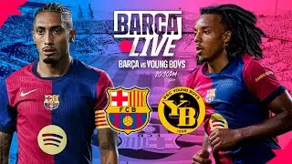 🔴 BAR&Ccedil;A LIVE | FC BARCELONA VS YOUNG BOYS | UEFA CHAMPIONS LEAGUE 24/25 ⚽