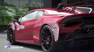 Lamborghini STO Matte Red 2022