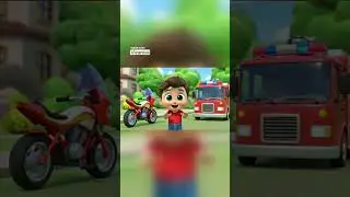 Vehicle Sounds with Dodo 🚜🚕 | Kids Learning Short #kidsshorts #kidslearning #kidsvideo #kidsfun