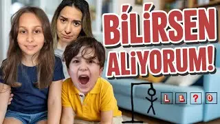 &Ouml;D&Uuml;LL&Uuml; ADAM ASMACA OYNADIK!! BİLENE İSTEDİĞİNİ ALDIM 🎁
