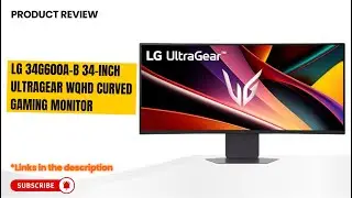 🔥 Обзор LG 34G600A-B | 34-дюймовый изогнутый игровой монитор Ultragear, 160 Гц, HDR10, FreeSync P...