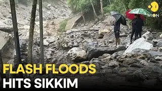 Sikkim Floods LIVE: Nearly two dozen Indian troops missing after flash flood | WION Live