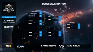 [Dota 2 live] TSHOW Rising vs Mad Kings - Galaxy Battles SA qualifiers