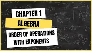Order of Operations with Exponents 🔥 | SAT Math prep course !