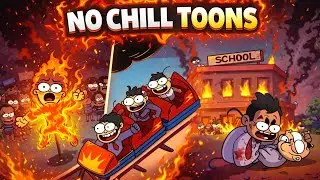 Indian school trip truth 💀 | NO CHILL TOON | 