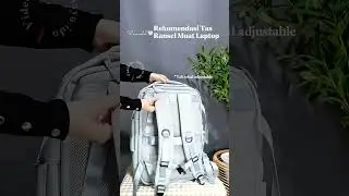 REKOMENDASI TAS RANSEL BESAR MUAT 2 LAPTOP KEREN BANGET !! #taslaptop #taslaptopmurah