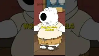 Brian's True Weight After Relaxing  #familyguy #shorts
