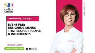 Event F&B: Designing Menus That Respect People & Ingredients