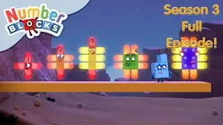Ride the Rays! | Full Episode - S3 E24 | Learn to Count - Numberblocks