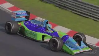 GT7 TV Camera Replay 4K of RHK Behind the Wheel of the Benetton Ford @Nordschleife.