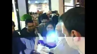 PM Modi greets people in Brussels