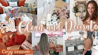 🍂 FALL CLEAN AND DECORATE WITH ME 2023 | COSY FALL DECORATING IDEAS 🍂| FALL CLEAN WITH ME 2023