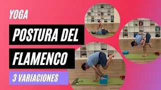 Postura del Flamenco Yoga