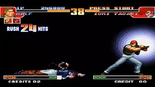 THE KING OF FIGHTERS 97 SUPER HACK (RALF TAG-TEAM FIGHTING FULL MATCH) - 04