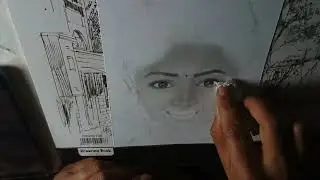 How to shade Face of  kriti Shetty | pencil shading | Rajan Arya Art #drawing #art #painting
