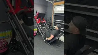 Leg press, hack squat, and hip abduction all in one versatile machine
