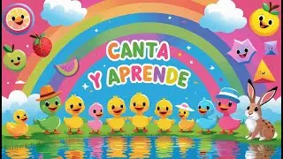 🐢🐇🐥 Canciones Educativas Infantiles | Aprende entre Canciones 🐥🍓🔺