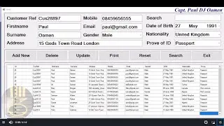 How to Create Data Entry Form using SQLite Database in Visual Basic.Net - Part 2 of 2