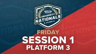 2025 Powerlifting America University Nationals - Friday Session 1, Platform 3
