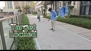 Smart Security Black Tech! Drones Auto-Lock on Armed Personnel with Zero-Lag Tracking & Targeting