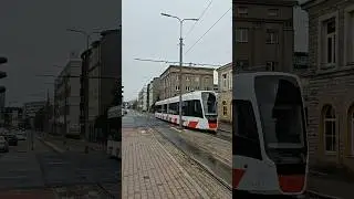 SATISFYING BEAUTIFUL NEW TALLINN TRAM IN ESTONIA | SHORT #shorts #tram #tallinn #shortvideo #short