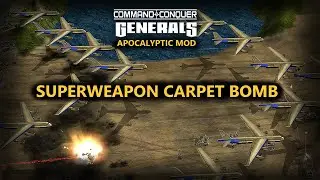 USA AIR fORCE VS 7 HARD AI Command and Conquer Generals Zero Hour APOCALYPTIC MOD.