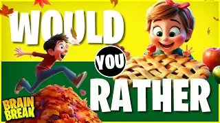 Fall Would You Rather 🤨 Autumn Brain Break for Kids 🤨 Just Dance 🤨 Danny GoNoodle