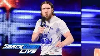 Дэниел Брайан бросает вызов Кевину Оуэнсу и Сэми Зейну на WrestleMania: SmackDown LIVE, 27 марта ...