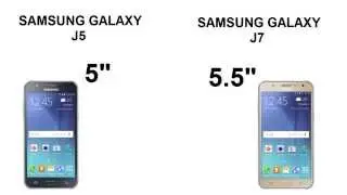 Samsung Galaxy J5 vs Samsung Galaxy J7 Specification Comparison
