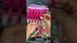 Lipgloss Scoop Restock Ending😍💋 # #asmrsounds #lips #satisfyingvideo #lipglossasmr #beauty #scoops