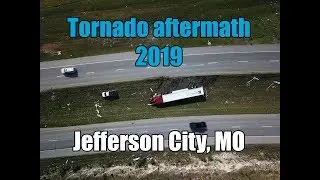 Jefferson City, MO tornado damage 2019 #JeffersonCity #Tornado #Storm