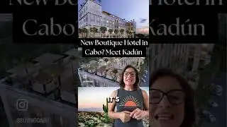 New boutique hotel in Cabo? Meet Kadun. Opening its doors this year 2025! Stay tuned. #cabohotel