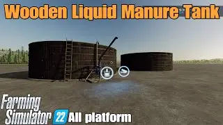 Wooden Liquid Manure Tank