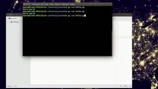 Google Go Programming - Line Seperator