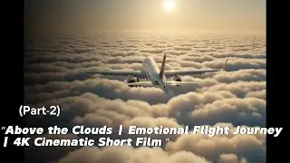 &ldquo;Above the Clouds | Emotional Flight Journey | 4K Cinematic Short Film (Part‑2)&rdquo; #TheBuffering #vlog
