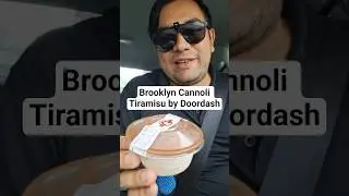 Brooklyn Cannoli Tiramisu by Doordash Dashmart was superior tasty and I loved it ❤️