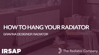 How to hang your radiator -   Gravina Aluminium Radiator