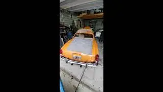 Karmann Ghia headliner install
